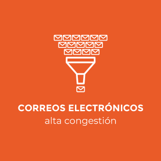 Correos con mucha congestión