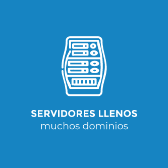 Servidores con muchos dominios